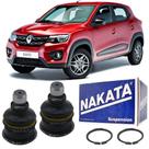 Kit Par Pivo Suspensao Inferior Dianteiro - Kwid 2017 A 2020 - Kit01418
