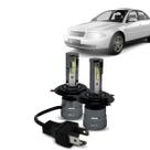 Kit Par Super Led Mini Rayx A4 1999 Farol Alto Baixo Milha