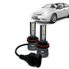 Kit Par Super Led Mini Rayx Civic 12 Á 16 Farol Alto Baixo Milha
