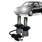 Kit Par Super Led Mini Rayx Fiesta Sedan 96 Á 99 Farol Alto Baixo