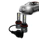 Kit Par Super Led Mini Rayx Kicks 17 Á 22 Farol Milha Alto Baixo