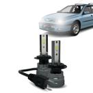 Kit Par Super Led Mini Rayx Laguna 99 Á 01 Farol Alto Baixo Milha