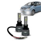 Kit Par Super Led Mini Rayx Meriva Farol Alto Baixo E Milha
