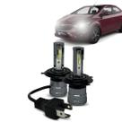 Kit Par Super Led Mini Rayx Prisma 2013 Á 2016 Farol Alto Baixo Milha