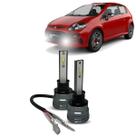 Kit Par Super Led Mini Rayx Punto 13 À 17 Farol Alto Baixo Milha
