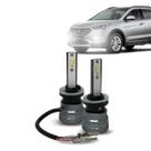 Kit Par Super Led Mini Rayx Santa Fe 2014 À 2016 Alto Baixo Milha