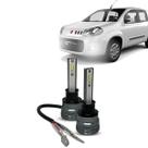 Kit Par Super Led Mini Rayx Uno 11 À 14 Farol Alto Baixo e Milha