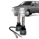 Kit Par Super Led Mini Rayx Uno 85 À 90 Farol Alto Baixo e Milha