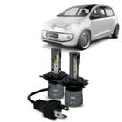 Kit Par Super Led Mini Rayx UP 2014 À 2018 Farol Alto Baixo e Milha