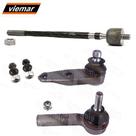 Kit par terminal direcao + pivo + articulacao axial direito - clio 1999 a 2003 - kit00582