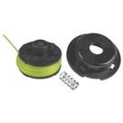 Kit para aparador de grama tramontina com tampa de carretel, mola e carretel com 1 fio