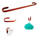 Kit Para Banheiro 4 Peças Bronze