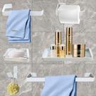 Kit Para Banheiro Luxo Quasar Gelo 6 Peças Kit Para Banheiro Luxo Quasar Gelo 6 Peças