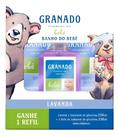 Kit Para Banho Do Bebê Lavanda Granado Refil De
