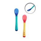 Kit Para Bebê Colher Silicone Flexível Termossensível 2uni