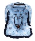 Kit Para Bebê Conforto 04 Pçs TR - Balãozinho Azul Kit Para Bebê Conforto 04 Pçs TR - Balãozinho Azul