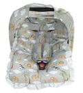 Kit Para Bebê Conforto 04 Pçs TR - Safari Cinza Kit Para Bebê Conforto 04 Pçs TR - Safari Cinza