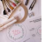 Kit Para Bordar Guirlanda De Natal - Bordado Livre tutorial Kit Para Bordar Guirlanda De Natal - Bordado Livre tutorial