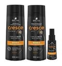 Kit para Cabelos em Queda BARROMINAS Cresce Fio Shampoo + Condicionador + Sérum Fortalecedor