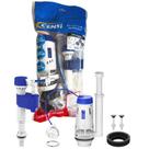 Kit para Caixa Acoplada Reparo Completo Entrada Master Flux e Saída Dual Flush 3x1 Censi 9562