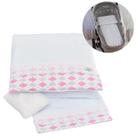 Kit Para Carrinho De Bebê 4 Peças Malha De Fio Penteado Texnew