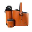 Kit para Chimarrão Três Peças Raiz Matetri Acompanha Mateira, Térmica 1L e Porta-Erva - Kit para Chimarrão Três Peças Raiz Matetri Acompanha Mateira, Térmica 1L e Porta-Erva -