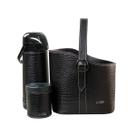 Kit para Chimarrão Três Peças Raiz Matetri Acompanha Mateira, Térmica 1L e Porta-Erva -