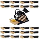 Kit Para Churrasco 20 Peças e Tábua de Corte