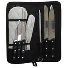 Kit Para Churrasco Com 7 Peças + Luva
