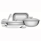 Kit para Cozinha Cosmos em Inox 7pçs - Tramontina
