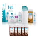 Kit para Depilação Roll-on + 5 Refil Cera Negra- Depil Bella