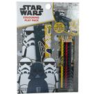 Kit Para Desenhar e Adesivos Star Wars