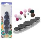 Kit Para Encapar Forrar Botão Bombê Manual Lanmax Vários Tamanhos