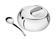 Kit para Farinha Tramontina Service em Aço Inox 14 cm 2 Peças