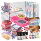 Kit para Fazer Sabonete Illumive com Glicerina e Manteiga de Karité com Moldes