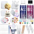 Kit para Fazer Squishy Acellegic com Pó Flock e Líquido AB
