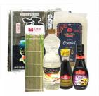 Kit Para Fazer Sushi Com 6 Itens Tempero Azuma 740ml