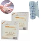 Kit Para Feridas Machucados Curativos 02 Alginato Calcio + Filme Adesivo Protetor 10cm x 1mt