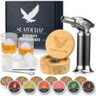 Kit para fumantes de uísque Semderm Ultimate à moda antiga com lanterna