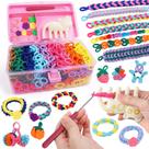 Kit para hacer pulseras DDAI para niñas de 6 a 12 años con más de 1000 bandas