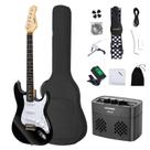 Kit para iniciantes de guitarra elétrica AODSK com amplificador de 99 cm em tamanho real