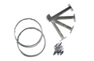 Kit Para Instalar Concertina 30cm Para 10 Voltas - Minasul