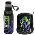 Kit para Lancheira Sanduicheira e Garrafinha do Batman Original Kit para Lancheira Sanduicheira e Garrafinha do Batman Original