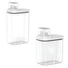 Kit Para Lavanderia Organizador 2 Dispenser 2,3L e 1,5L Ou para Sabão e Amaciante