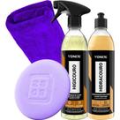 Kit Para Limpar E Hidratar Banco De Couro Automotivo Vonixx
