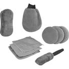 Kit Para Limpeza Automotiva, com 9 Peças, Nove54 Kit Para Limpeza Automotiva, com 9 Peças, Nove54