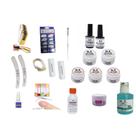 Kit Para Manicure Unha Gel Acrigel Fibra Porcelana Reposição - Soluções Store