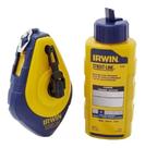 Kit para marcação marcador giz de linha 30m azul 64494 irwin profissional Kit para marcação marcador giz de linha 30m azul 64494 irwin profissional