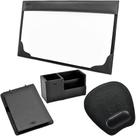 Kit para Mesa Escritório MILANI em Couro Galvani