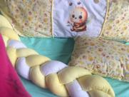 Kit para mini berço Abelhinha amarela